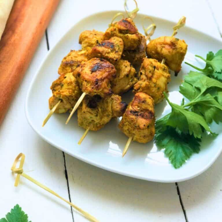 Healthy chicken sawarma