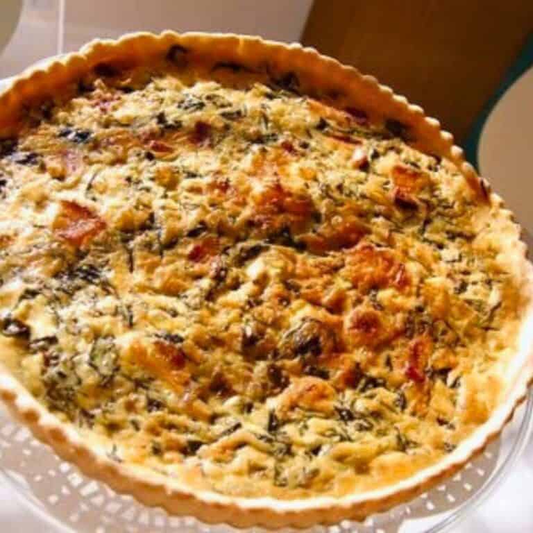 Bacon Spinach Quiche