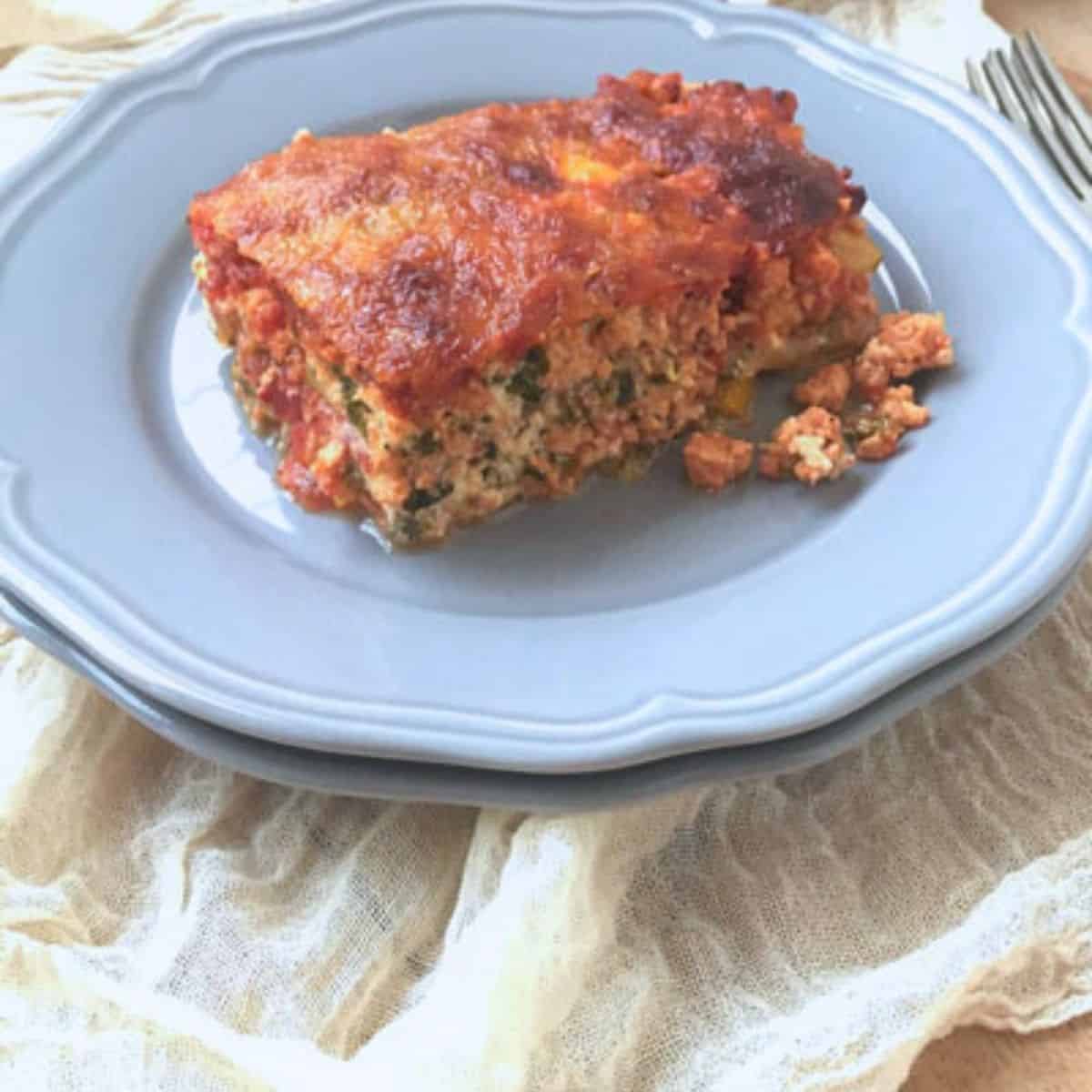 turkey zucchini lasagna