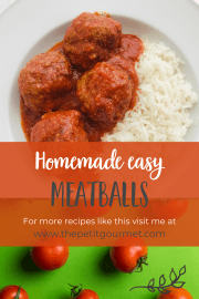 Best Homemade Easy Meatballs