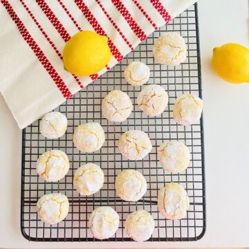 Spanish Lemon polvorones