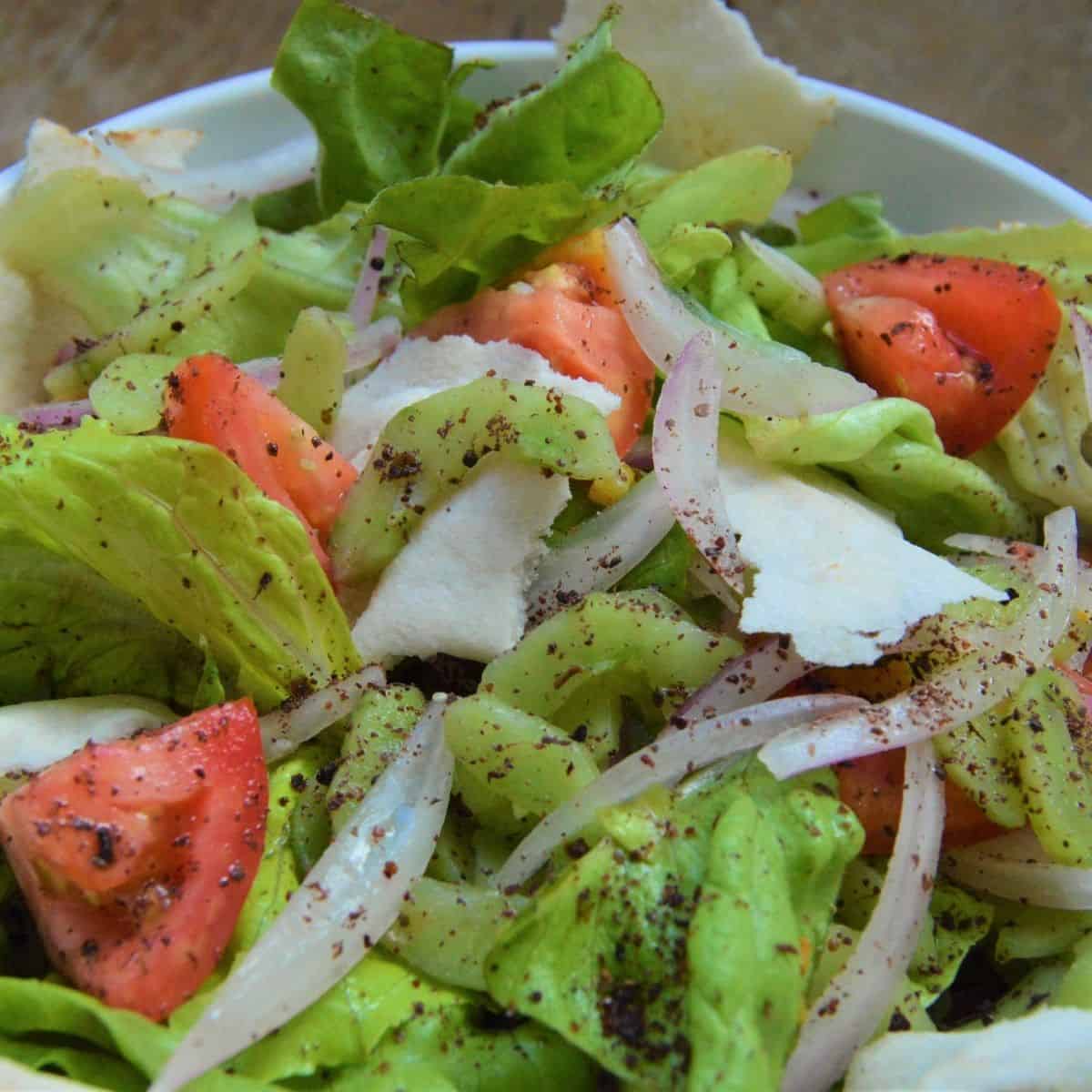 Fattoush salad