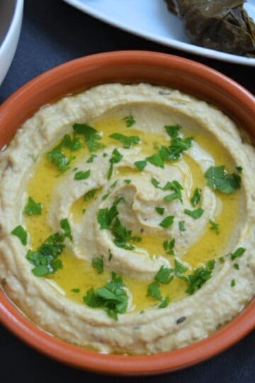 Baba Ganoush (Easy Lebanese Eggplant Dip)